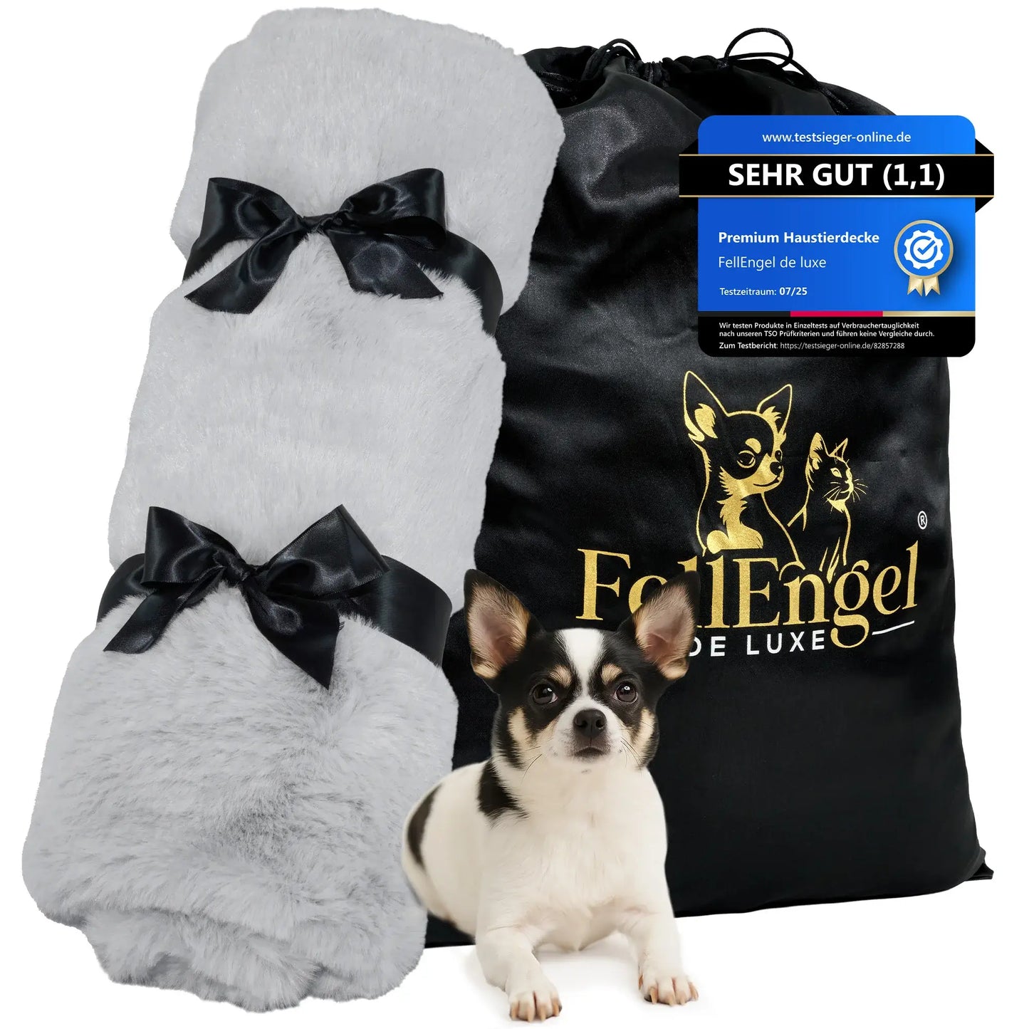 Webpelz Kuscheldecke (Cashmere Gray)