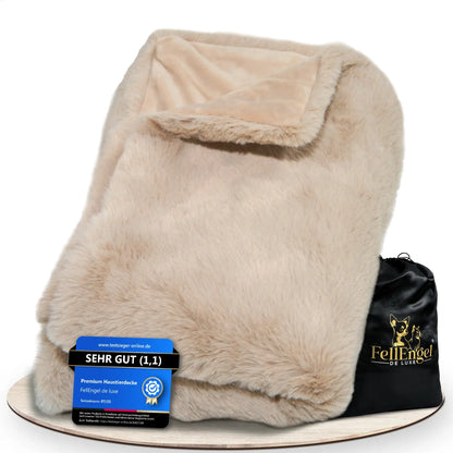 Webpelz Kuscheldecke (Cashmere Beige)