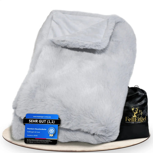 Webpelz Kuscheldecke (Cashmere Gray)