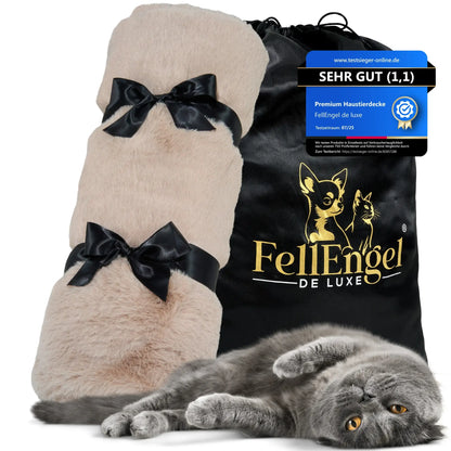 Webpelz Kuscheldecke (Cashmere Beige)