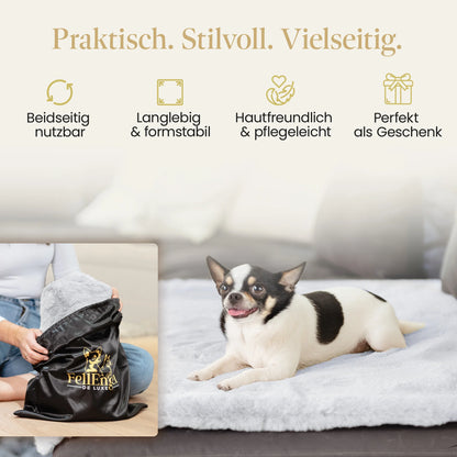 Webpelz Kuscheldecke (Cashmere Gray)